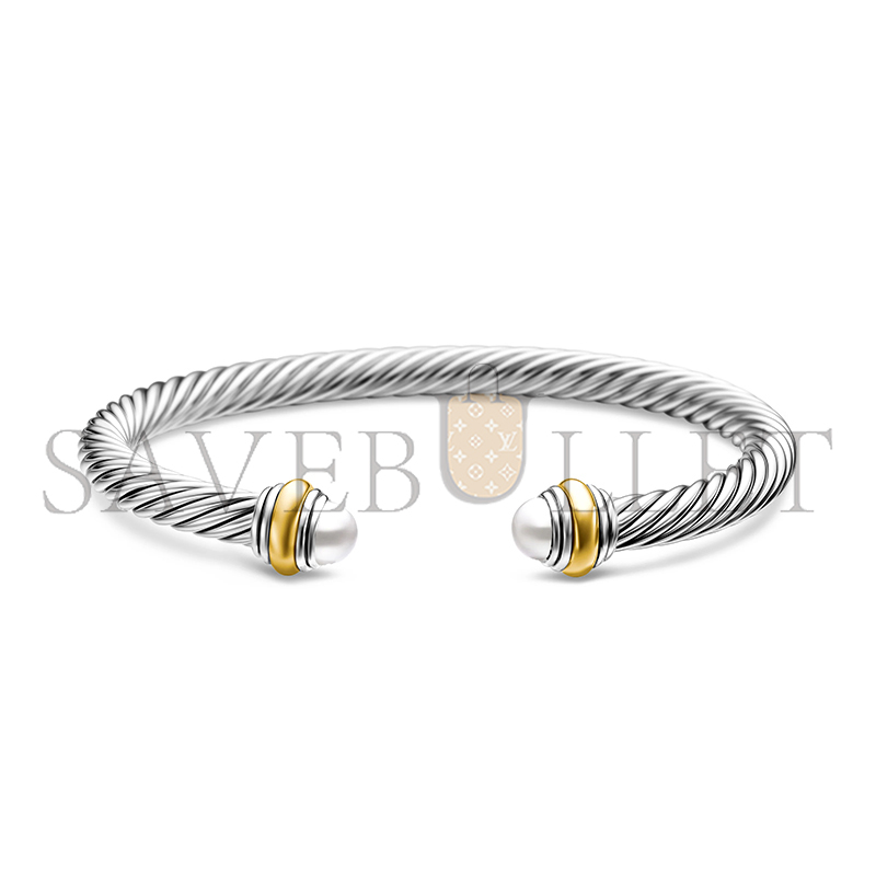 dau1d Yvrm*n classic cable bracelet 5mm b12381 s4bpe